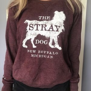 Stray Dog Crewneck Sweater